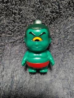 REAL HEAD リアルヘッド 化けの富士(緑成型.目黃黒.髪緑まわし赤) REAL HEAD リアルヘッド 化けの富士(緑成型.目黃黒.髪緑まわし赤