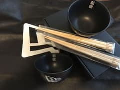 ニューエラ NEW ERA ノベルティ 箸 茶碗 2セットのサムネイル