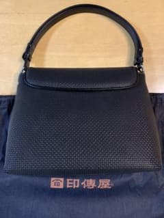 印傳 ハンドバッグ 鹿革のサムネイル