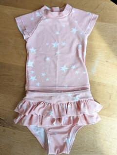 quoti use fithの水着  90cm  女の子 半袖のサムネイル