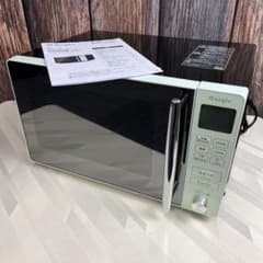 イーアングル エディオン 電子レンジ ANG-MO-B5 グリーン 21年製