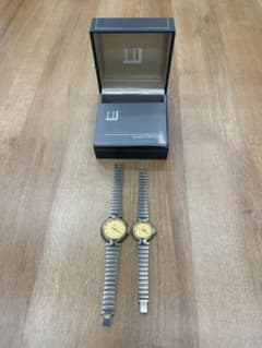 【北7584】dunhill メンズ レディース ペアウォッチ 北7584】dunhill メンズ レディース ペアウォッチ - メルカリ