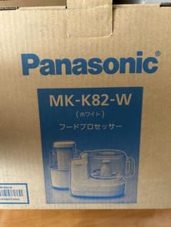 パナソニック フードプロセッサー 1台7役 MK-K82-W - メルカリ