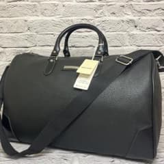 新品・タグ付き✨ピエールカルダン ACE社 シボ革 2way ボストンバッグ 黒 m20199209968_1.jpg?1754126599