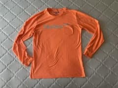 Hurley 긴팔 컷소우 포켓이있는 오렌지