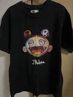 激レア J Balvin 村上隆 コラボTシャツ TM/KK - メルカリ