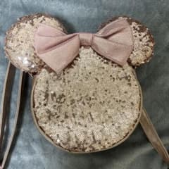 ディズニー ピンク スパンコール ショルダーバッグのサムネイル