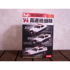 ☆高速機動隊 GT‐R R32 覆面パトカープラモデル(タッカー 
