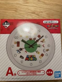 即時発送  一番くじ スーパーマリオ   A賞 時計のサムネイル