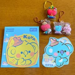 BT21 KOYA 스티커 & 고무 매력