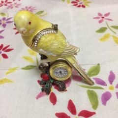 セキセイインコのアクセサリーケースのサムネイル