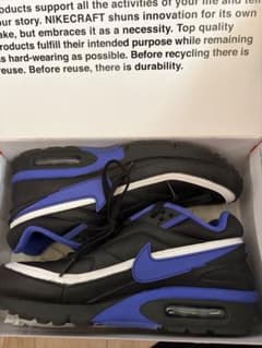 NIKE AIR MAX BW ブラック パープル スニーカーのサムネイル