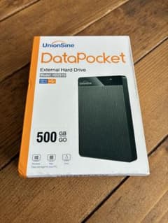 【新品未開封】DataPocket 外付HDD 500GB HD2510のサムネイル