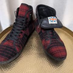 DOLCE&GABBANA ハイカットスニーカー チェック柄のサムネイル