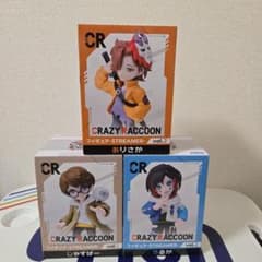 CRAZY RACCOON フィギュア STREAMER 3種セット - メルカリ