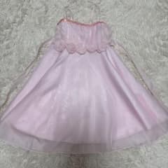 キッズ フォーマルドレス ピンク 発表会 結婚式　110cmのサムネイル