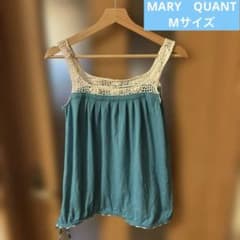 MARY　QUANT レースタンクトップ、キャミソール サイズMのサムネイル