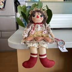 ハンドメイド カントリードール 人形 約35cm - メルカリ
