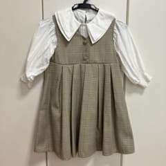 キッズ フォーマル ブラウス110cm ワンピース120cmセット　BREEZEのサムネイル