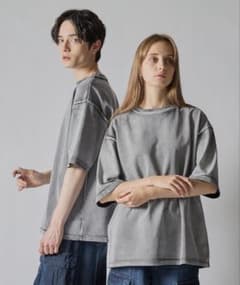 ハイヴィンテージデザイン ベーシック半袖Tシャツのサムネイル
