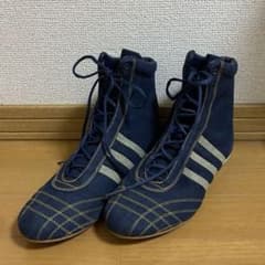 【希少】adidas　デニムボクシングシューズ　24.5のサムネイル