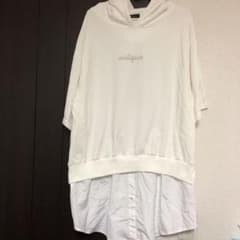 しまむら  レイヤード風パーカーのサムネイル