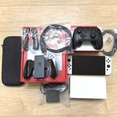 ニンテンドースイッチ 有機el 純正Proコントローラー付きのサムネイル