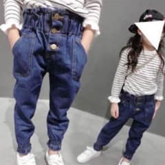 (９５) ハイウエスト デニムパンツ ジョーガーパンツのサムネイル