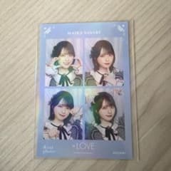 LOVE 佐々木舞香4カットフォトカード - メルカリ