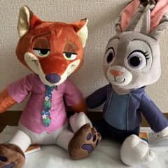 ズートピア　ぬいぐるみ　ニック　ジュディ　セット m20207659364_1.jpg?1765076571