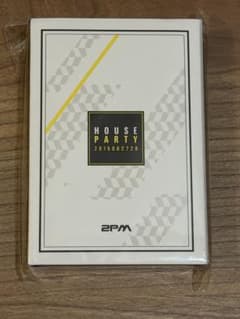 2PM HOUSE PARTY プレイングカードのサムネイル