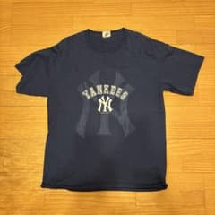 Lee／ヤンキース／Tシャツ／ネイビーのサムネイル