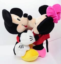 미키와 동료들 슈퍼 점보 러브 봉제 인형 미키 & 미니