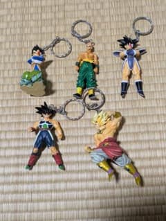 美品　タグ付　ドラゴンボール　ハイクオリティキーホルダー2 全5種セット 美品 タグ付 ドラゴンボール ハイクオリティキーホルダー2 全5種セット