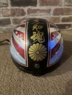 大和魂 富士山 桜柄 半キャップ ヘルメット - メルカリ
