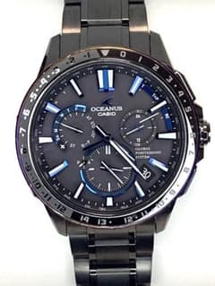 カシオCASIOオシアナス OCEANUS OCW-G1200B 紋紗塗 - メルカリ