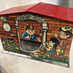 昭和 レトロ ブリキ カメラ 貯金箱 未使用品 日本製 駄菓子屋 2025年最新Yahoo!オークション -ブリキ製貯金箱の中古品・新品・未