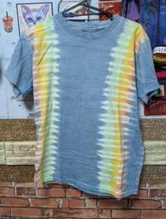 タイダイ柄 Tシャツ ブルー イエロー グリーンのサムネイル