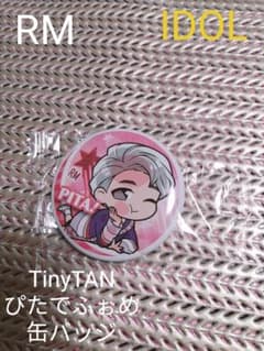 TinyTAN タイニータン ぴたでふぉめ 缶バッジ IDOL RM ナムジュンのサムネイル