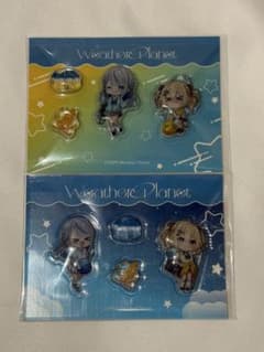 Weather Planet ウェザプラ 天海ルカ 天晴ひなた　ぷっくりシール Weather Planet 天海ルカ 天晴ひなた ぷっくりシール 2種 - メルカリ