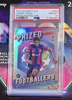 PSA10 라민 야말(RC) 2023-24 TOPPS FINEST