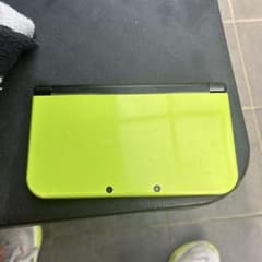 New Nintendo 3DS LL ライム×ブラック 本体　ジャンクのサムネイル