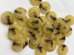 マーブル調 18mm 4穴ボタン まとめ売り 50個セットのサムネイル