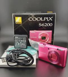 付属品完備】Nikon COOLPIX S6200 ピンク - メルカリ