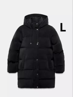 ZARAザラ ウインドプルーフ加工ラバーファブリックセミロング