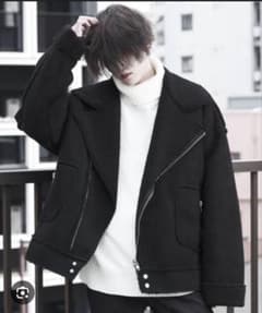 G.O.C オーバーサイズムートンライダースジャケット