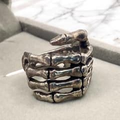 商談 ボーンハンド リング 指輪 15号 925 HIDE愛用 - メルカリ