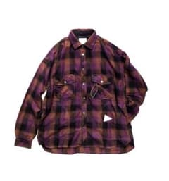 and wander thermonel check shirt サイズ3
