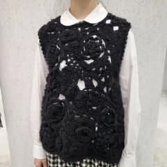 TAO タオコムデギャルソン　花　鍵編みニットのサムネイル