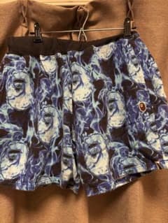 A BATHING APE BAPE FLAME ショートパンツのサムネイル